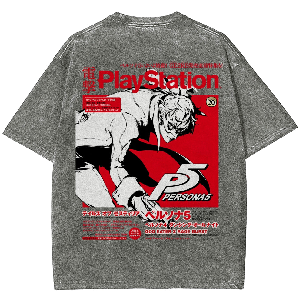 Persona Unisex Fit Washed T-Shirt 2511001305