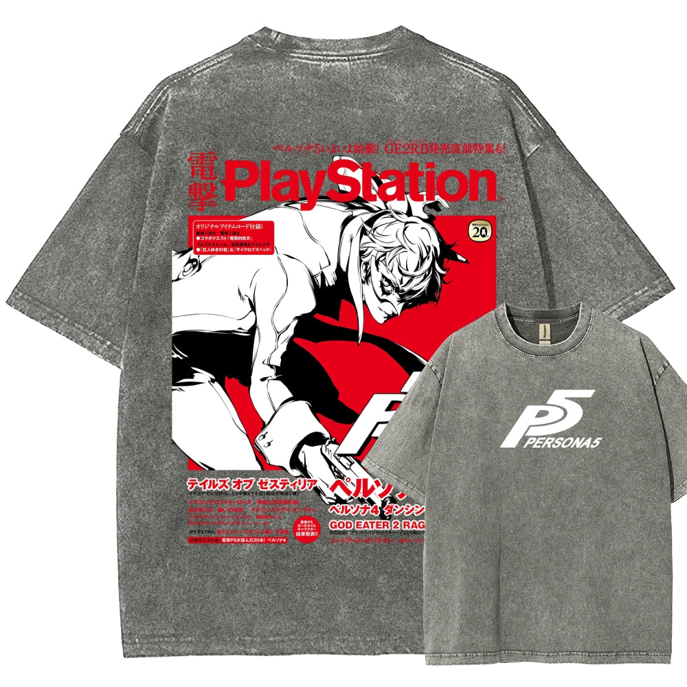Persona Unisex Fit Washed T-Shirt 2511001305