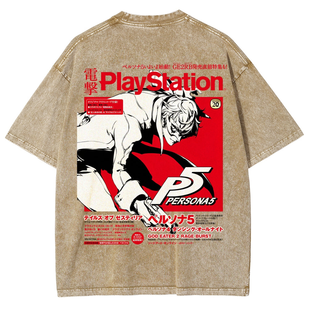 Persona Unisex Fit Washed T-Shirt 2511001305