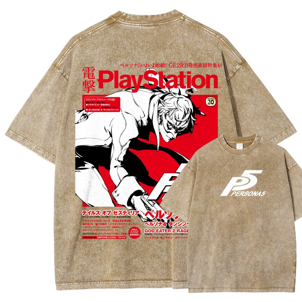 Persona Unisex Fit Washed T-Shirt 2511001305
