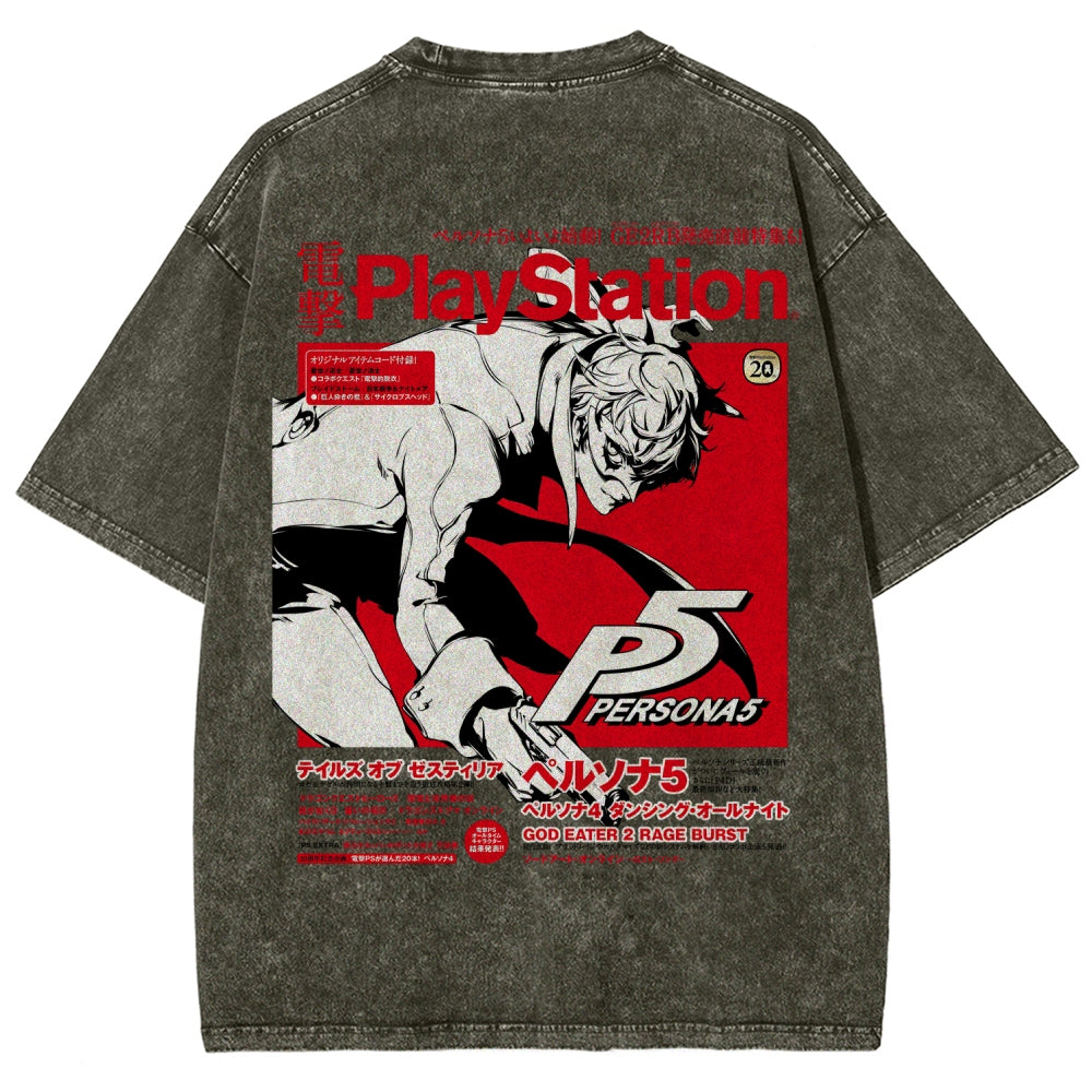 Persona Unisex Fit Washed T-Shirt 2511001305