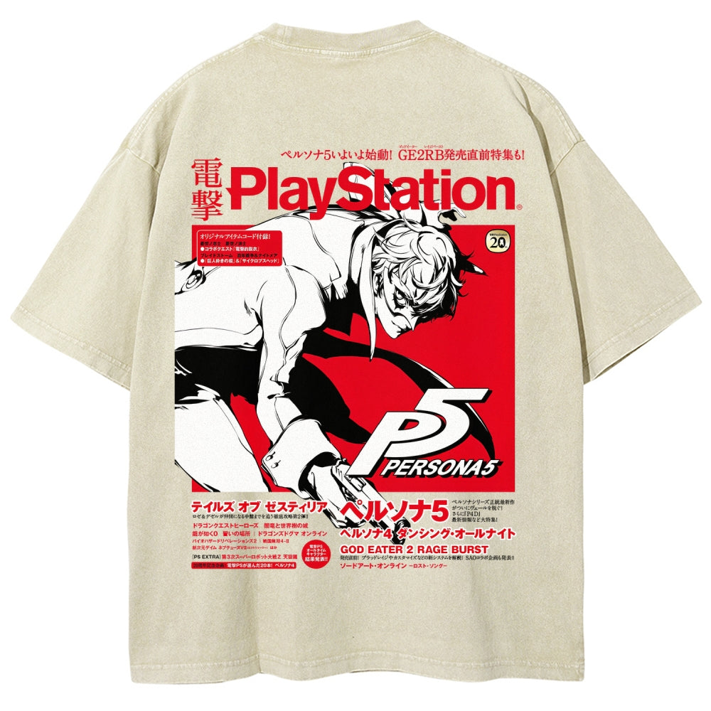 Persona Unisex Fit Washed T-Shirt 2511001305