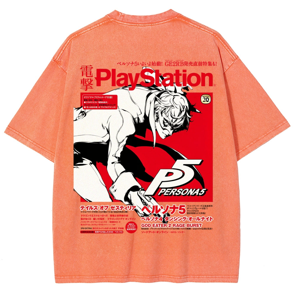 Persona Unisex Fit Washed T-Shirt 2511001305