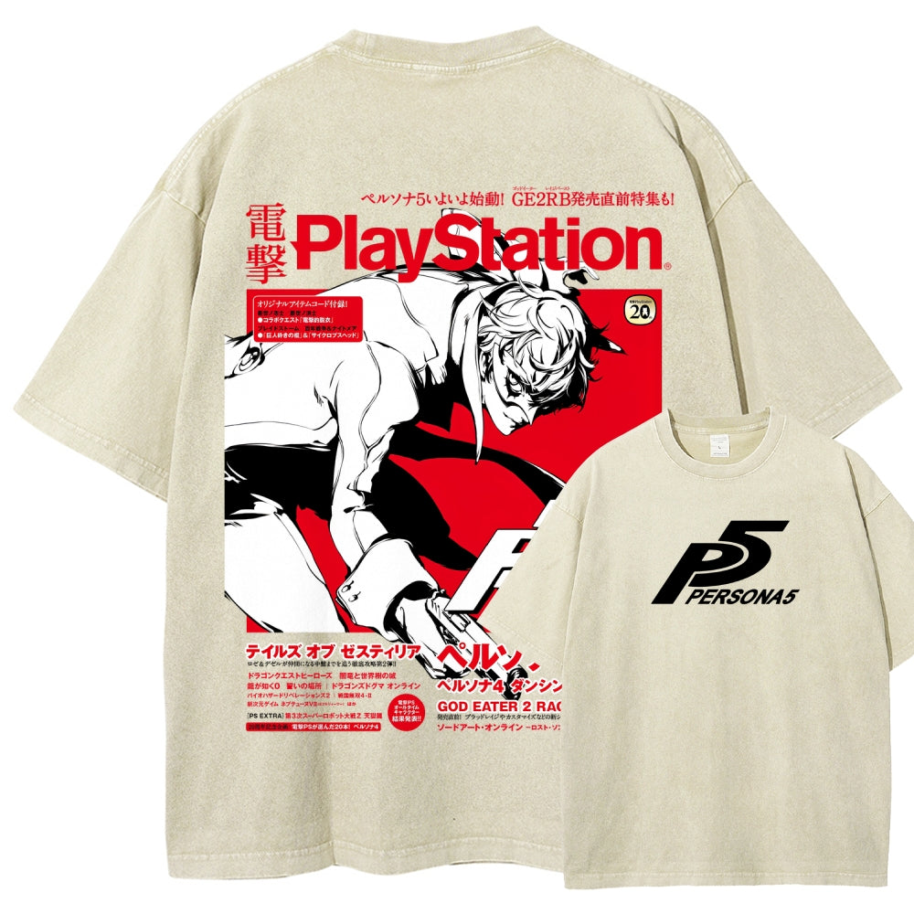 Persona Unisex Fit Washed T-Shirt 2511001305