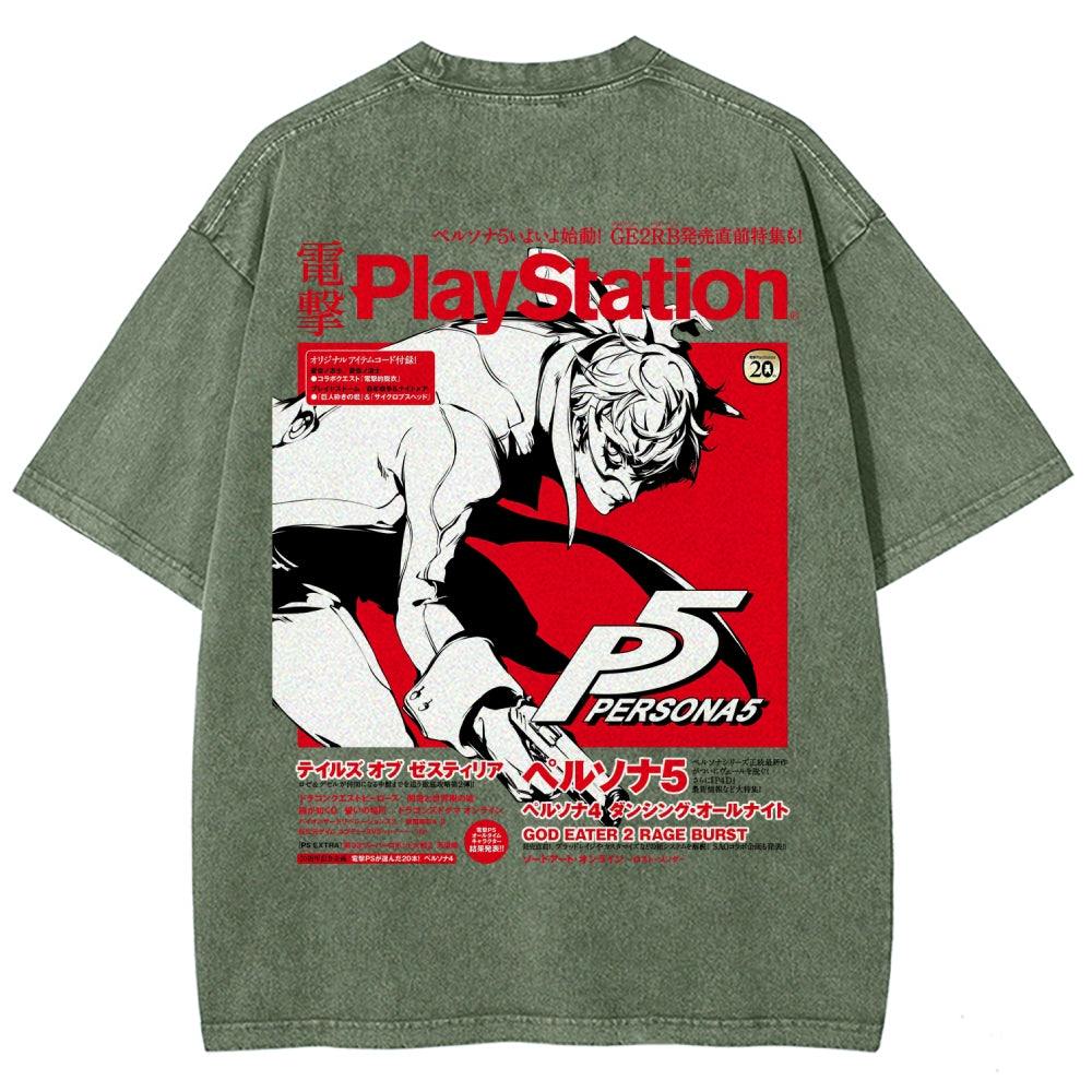 Persona Unisex Fit Washed T-Shirt 2511001305