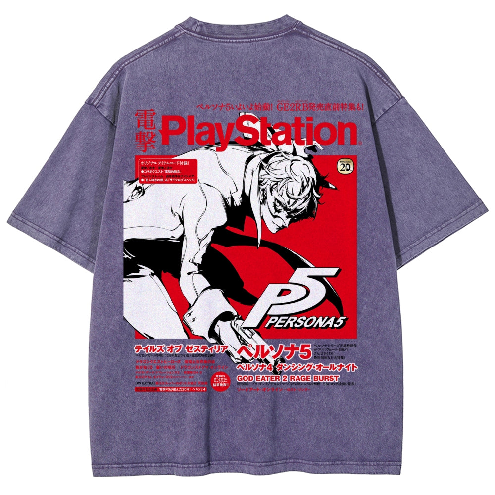 Persona Unisex Fit Washed T-Shirt 2511001305