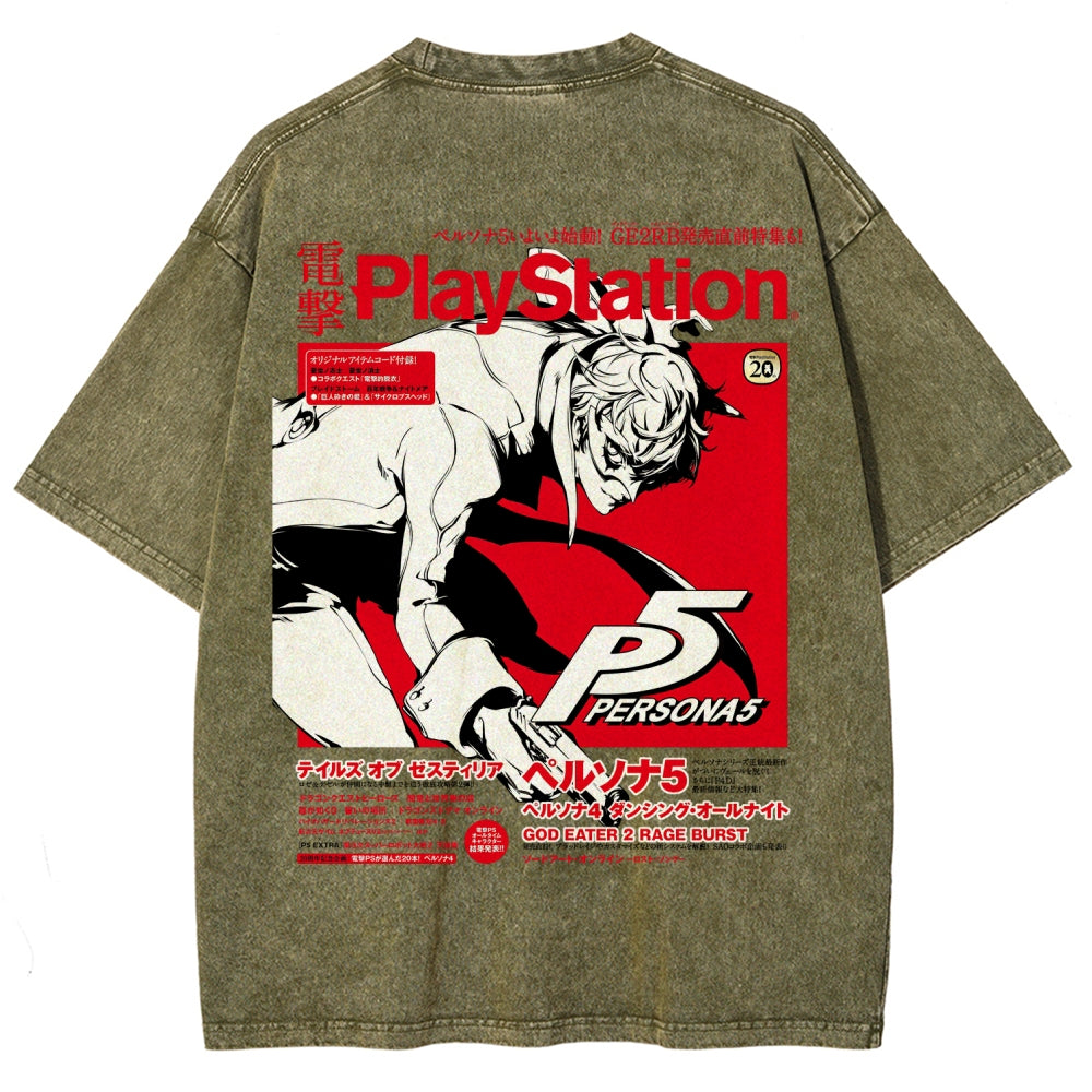 Persona Unisex Fit Washed T-Shirt 2511001305