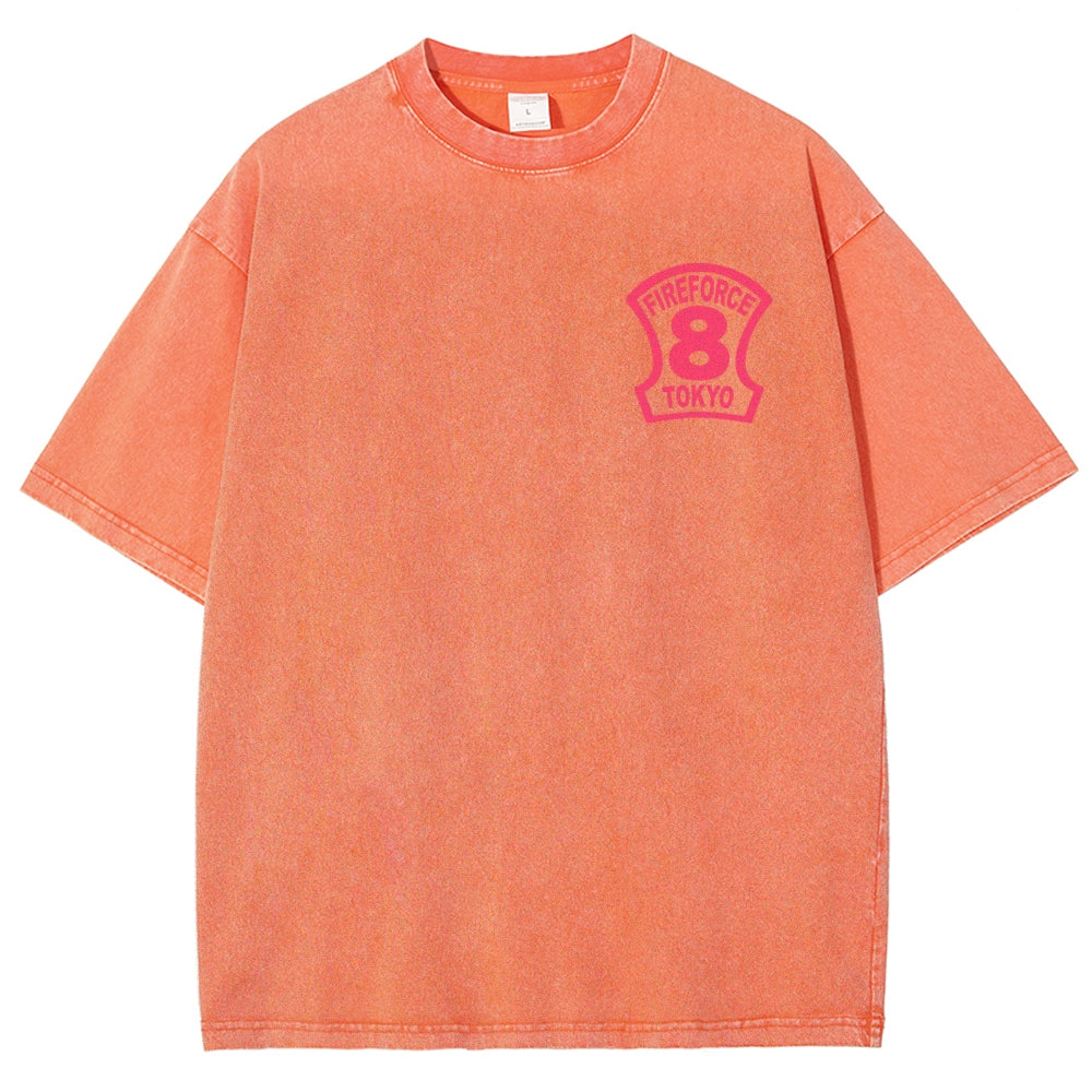 Fire Force Unisex Fit Washed T-Shirt 2511001349