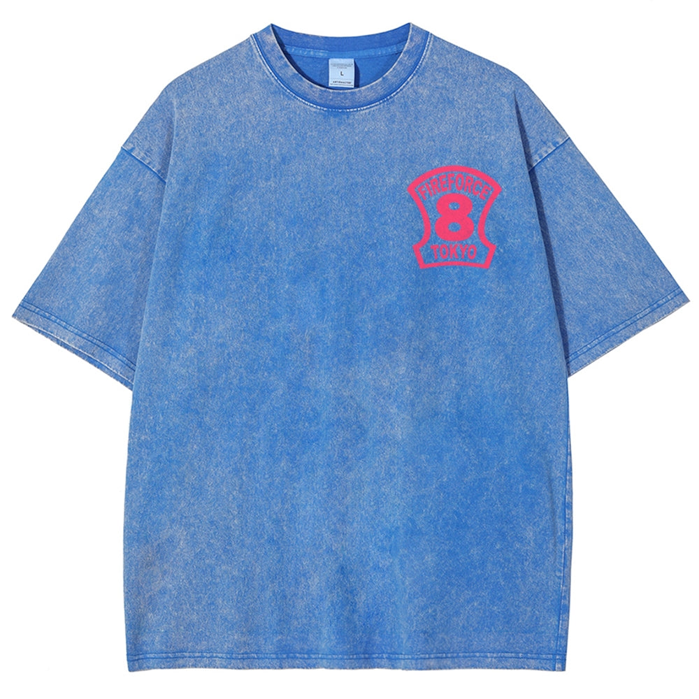 Fire Force Unisex Fit Washed T-Shirt 2511001349