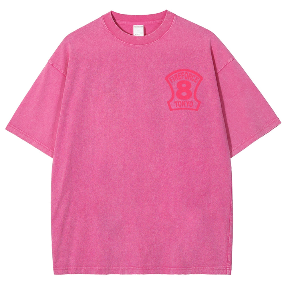 Fire Force Unisex Fit Washed T-Shirt 2511001349