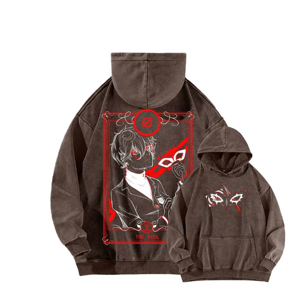persona Unisex washed sweatshirts 2511002811