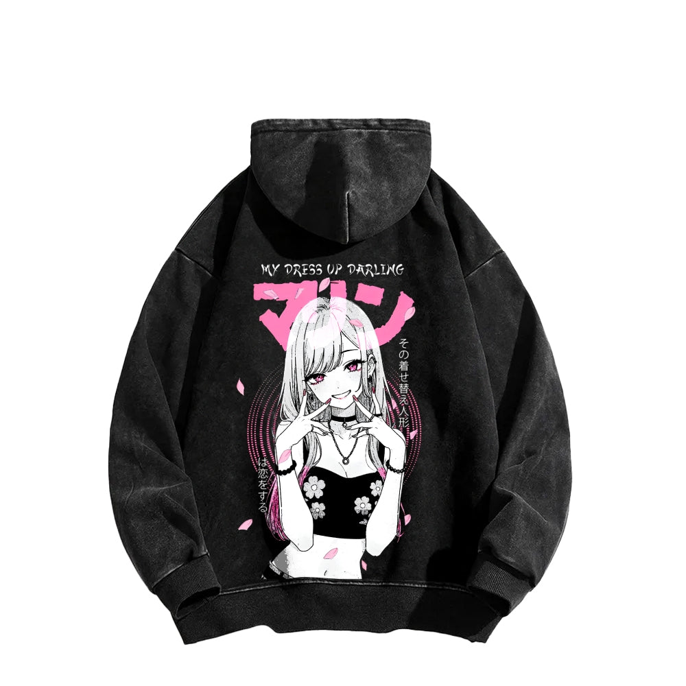 My Dress-Up Darling Unisex washed sweatshirts 2511003747