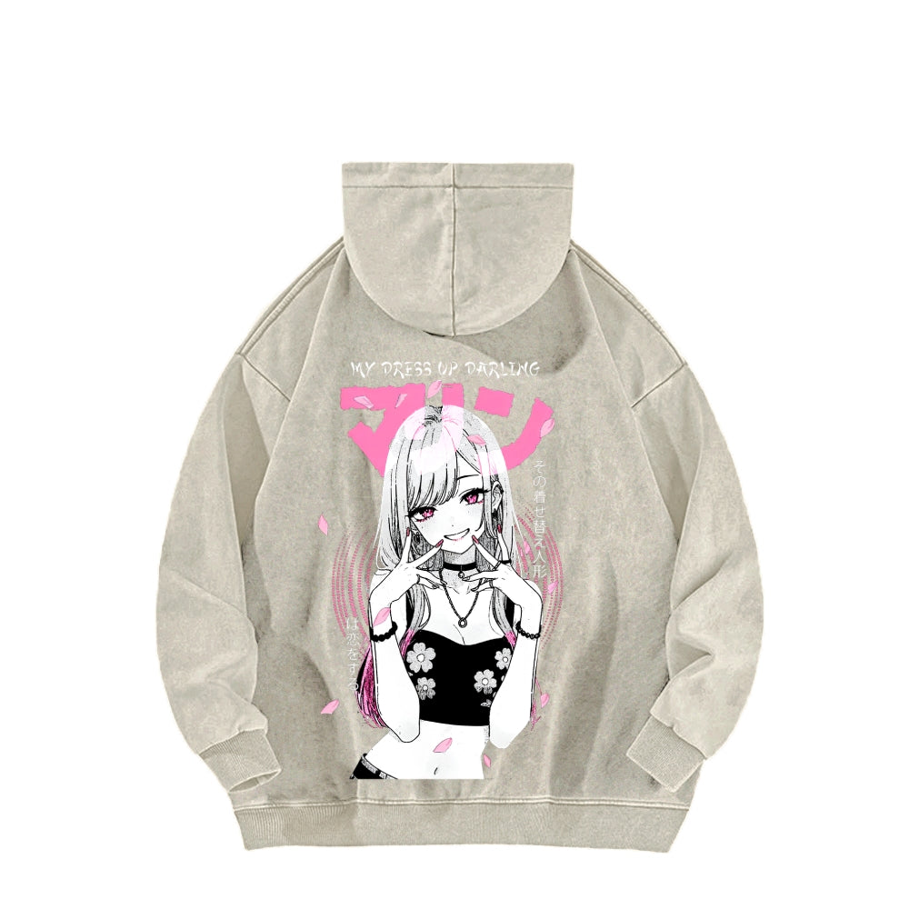 My Dress-Up Darling Unisex washed sweatshirts 2511003747