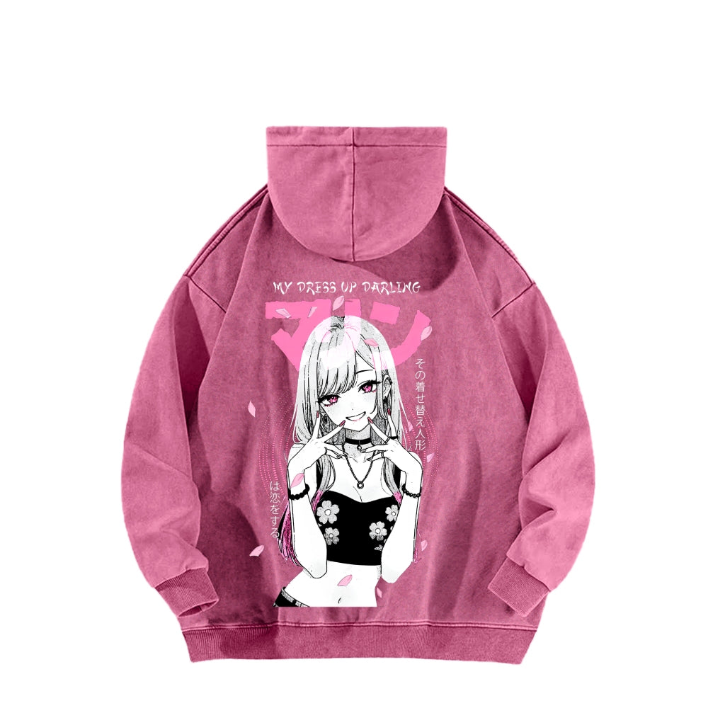 My Dress-Up Darling Unisex washed sweatshirts 2511003747