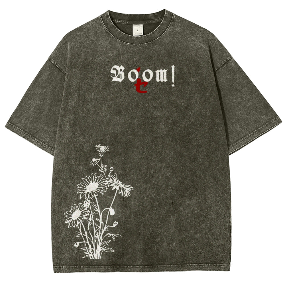 Chainsaw Man Unisex Fit Washed T-Shirt 2511004263