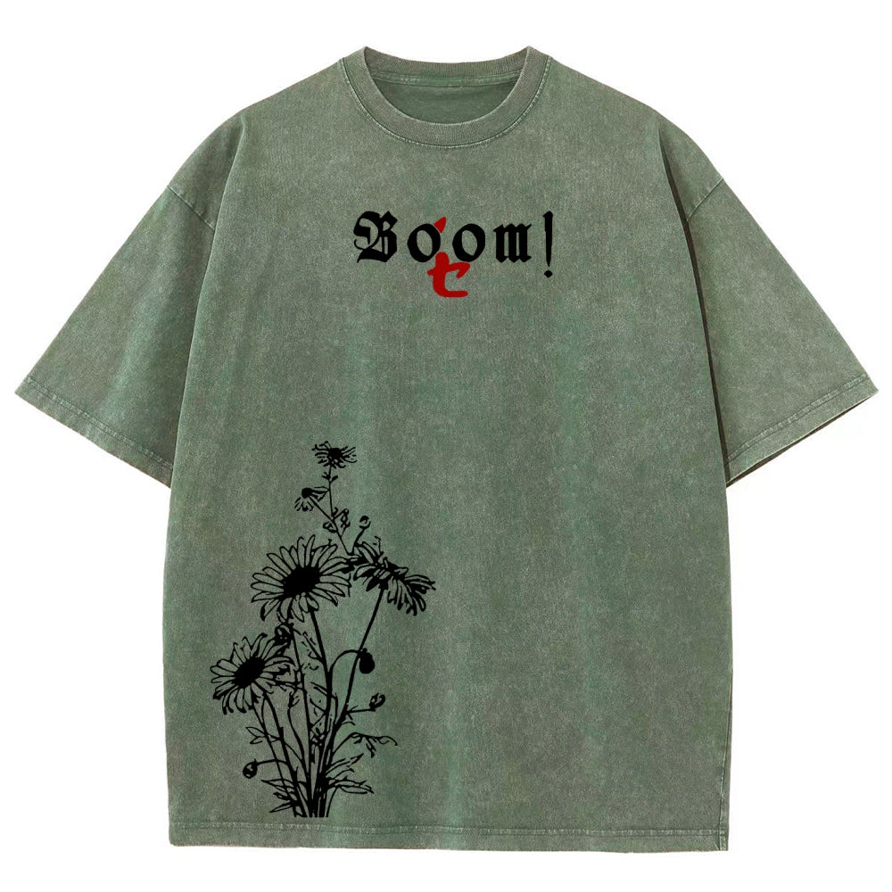 Chainsaw Man Unisex Fit Washed T-Shirt 2511004263