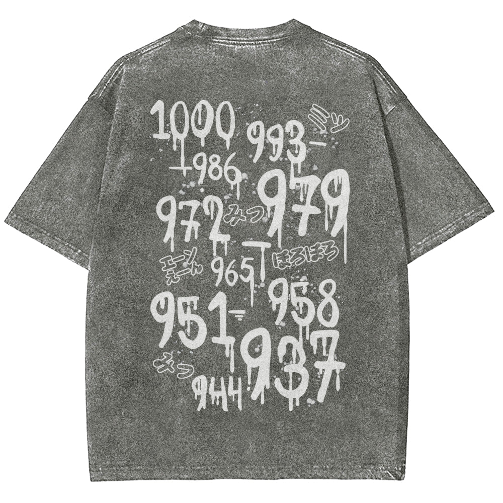 Tokyo Ghoul Unisex Fit Washed T-Shirt 2511005021