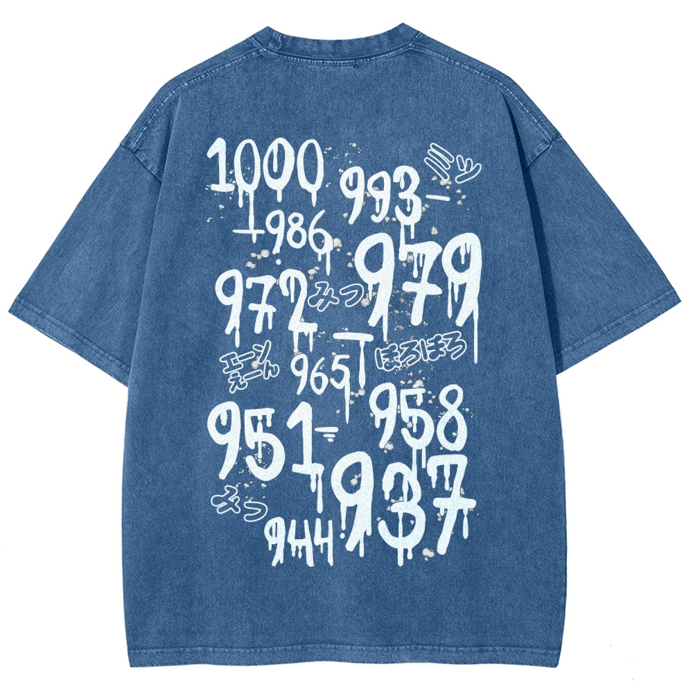Tokyo Ghoul Unisex Fit Washed T-Shirt 2511005021