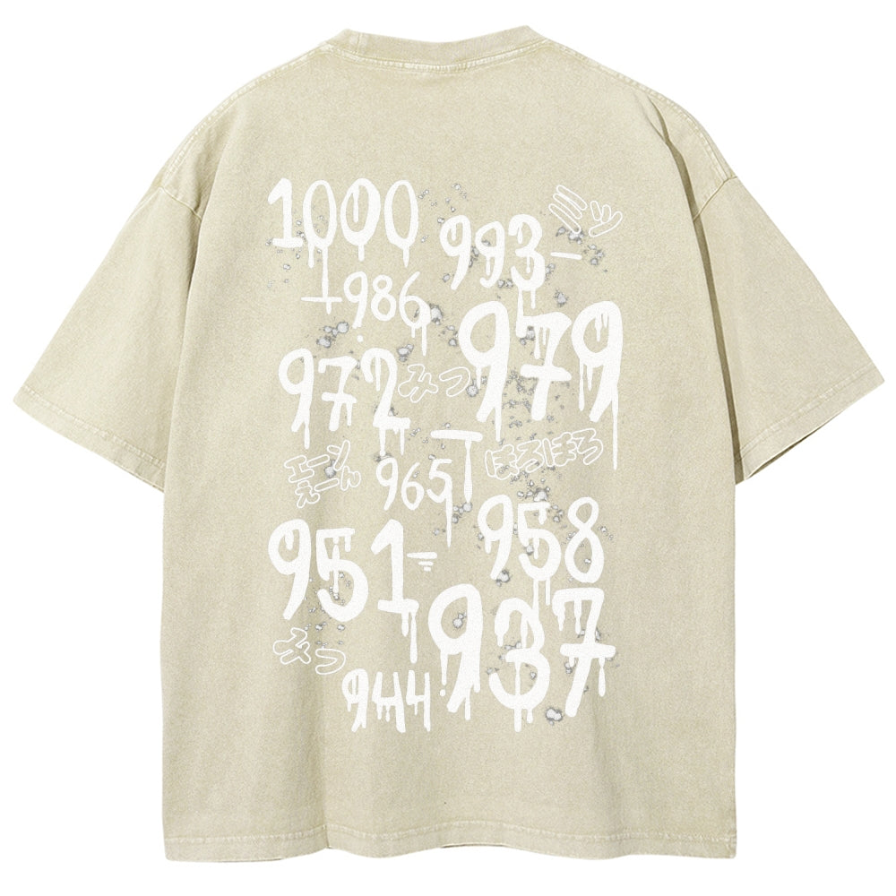 Tokyo Ghoul Unisex Fit Washed T-Shirt 2511005021
