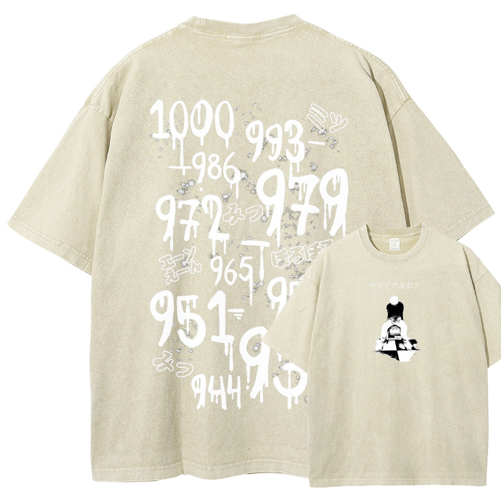 Tokyo Ghoul Unisex Fit Washed T-Shirt 2511005021