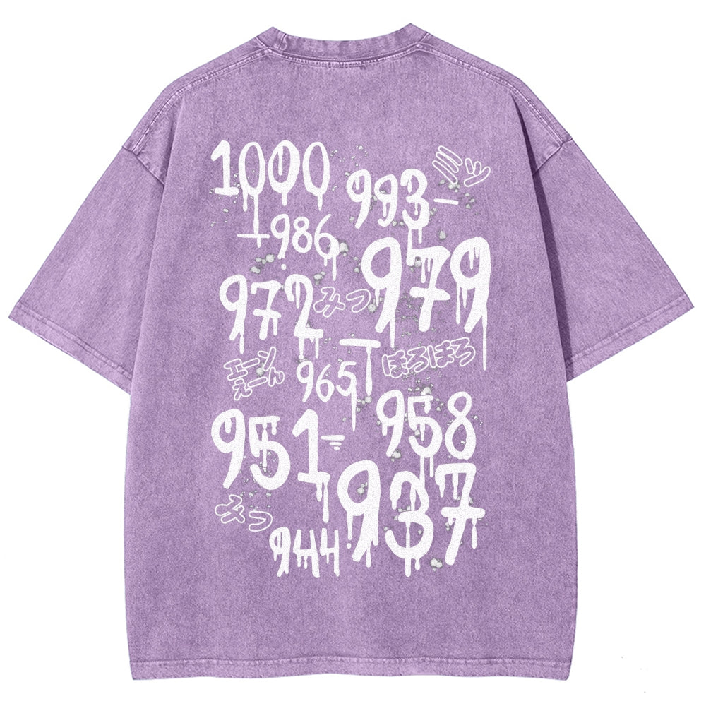Tokyo Ghoul Unisex Fit Washed T-Shirt 2511005021