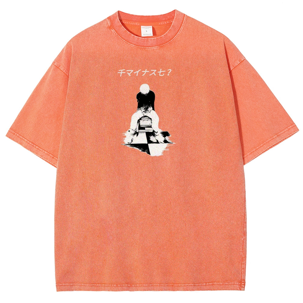 Tokyo Ghoul Unisex Fit Washed T-Shirt 2511005021