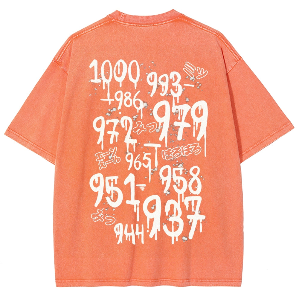 Tokyo Ghoul Unisex Fit Washed T-Shirt 2511005021
