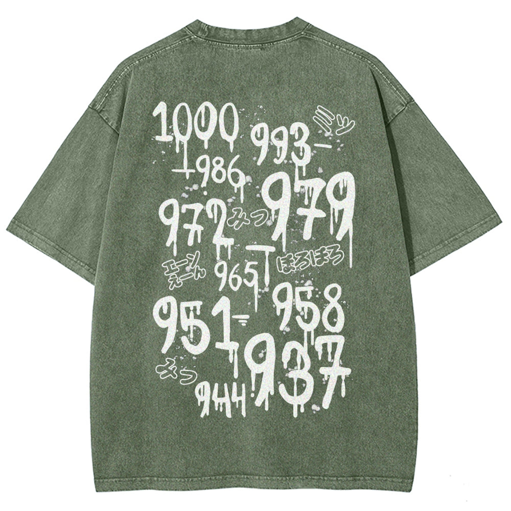 Tokyo Ghoul Unisex Fit Washed T-Shirt 2511005021