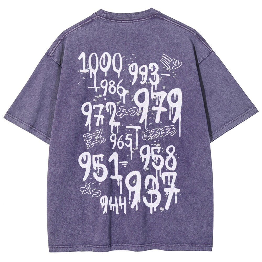 Tokyo Ghoul Unisex Fit Washed T-Shirt 2511005021