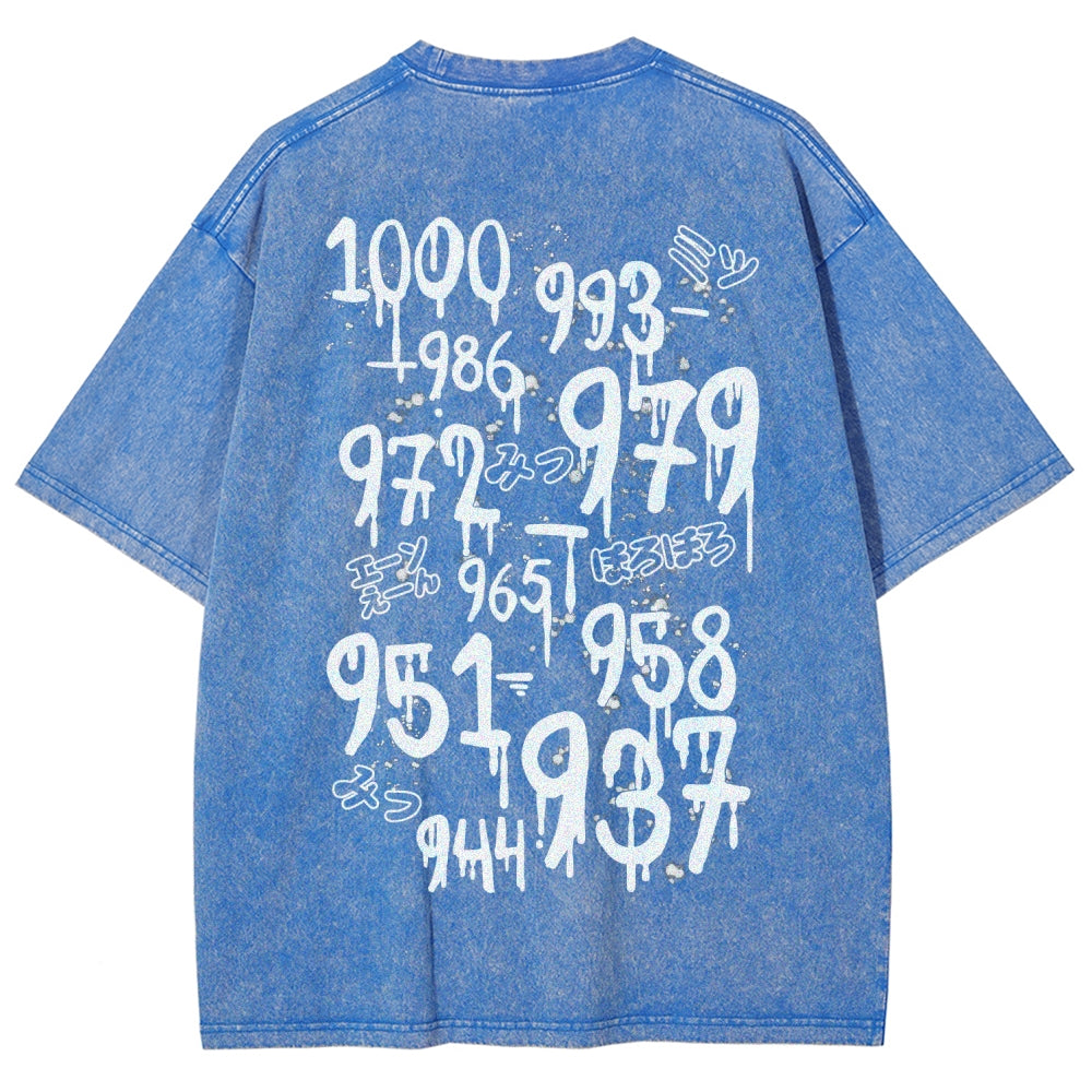 Tokyo Ghoul Unisex Fit Washed T-Shirt 2511005021