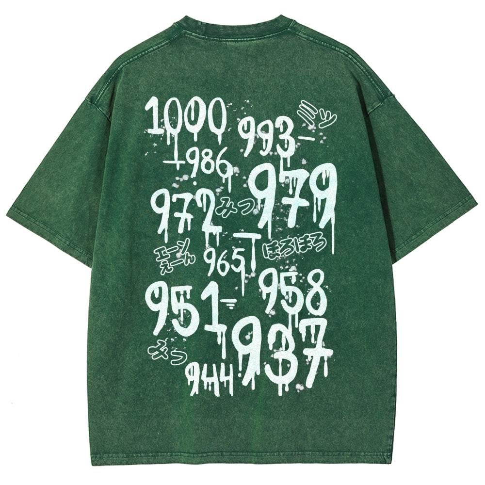 Tokyo Ghoul Unisex Fit Washed T-Shirt 2511005021