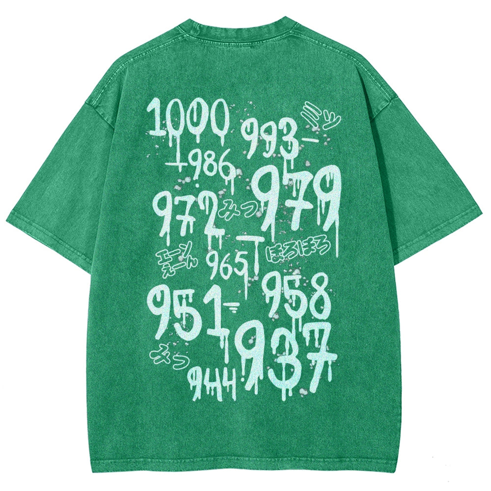 Tokyo Ghoul Unisex Fit Washed T-Shirt 2511005021