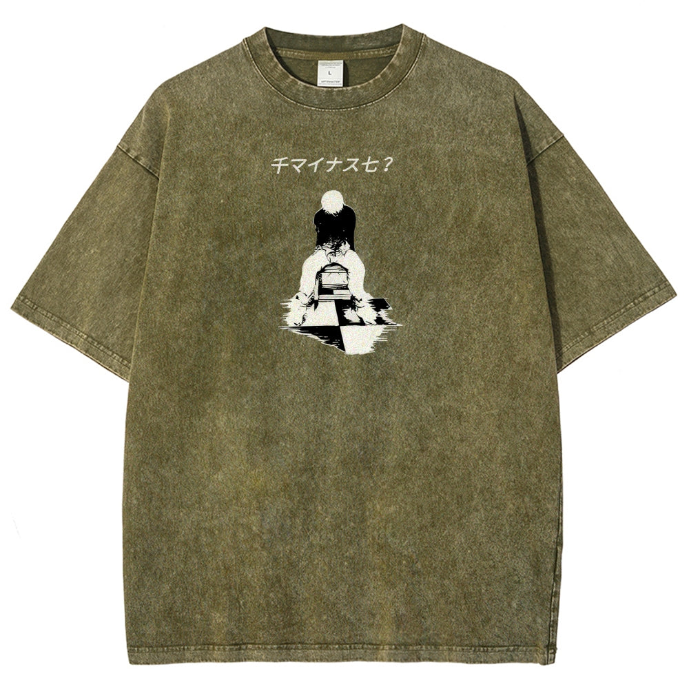 Tokyo Ghoul Unisex Fit Washed T-Shirt 2511005021