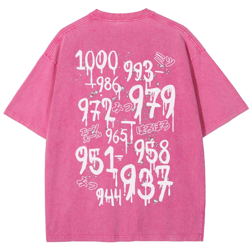 Tokyo Ghoul Unisex Fit Washed T-Shirt 2511005021