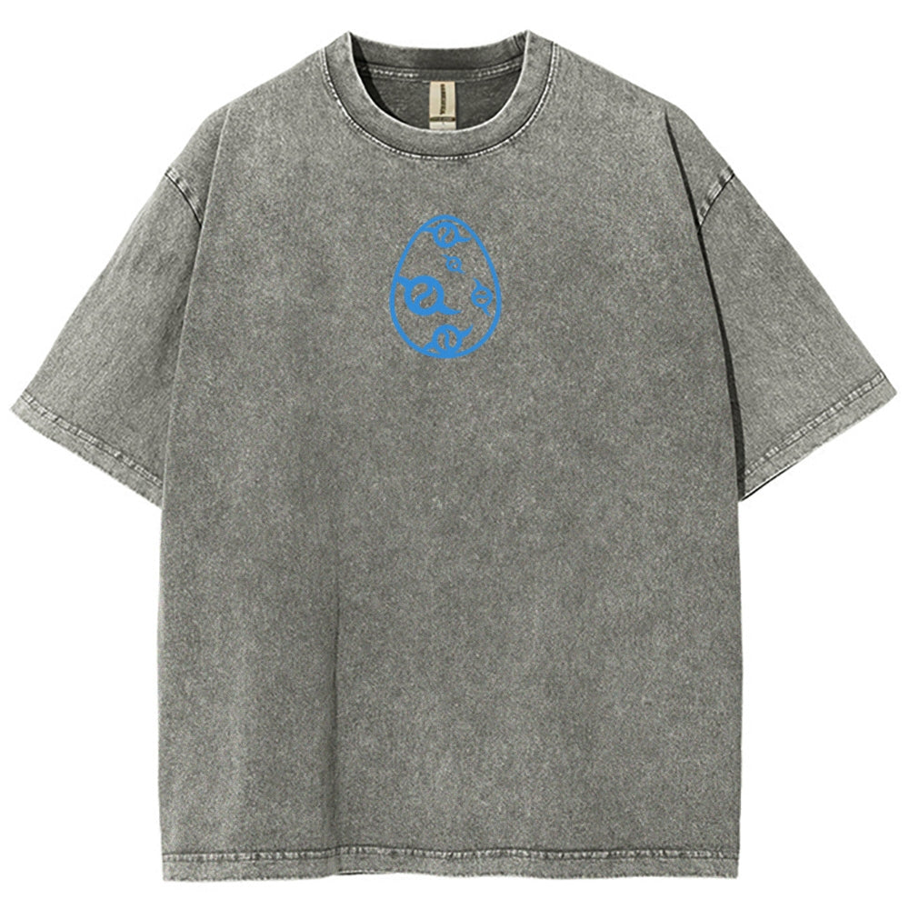 Digimon Unisex Fit Washed T-Shirt 2511008417