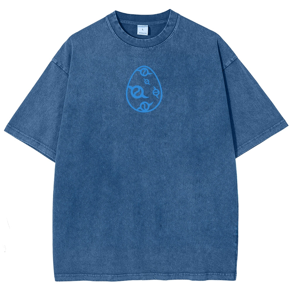 Digimon Unisex Fit Washed T-Shirt 2511008417