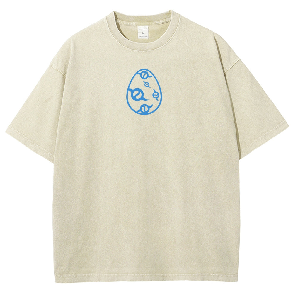 Digimon Unisex Fit Washed T-Shirt 2511008417