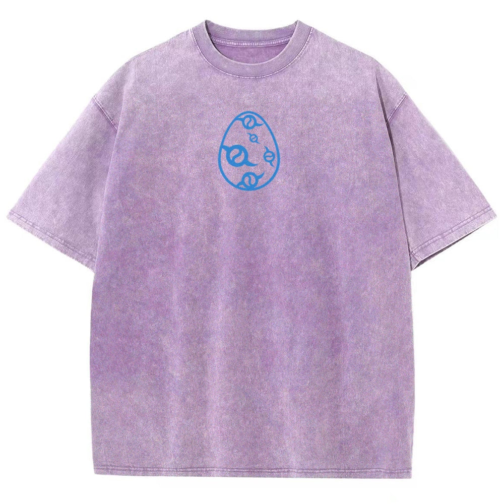 Digimon Unisex Fit Washed T-Shirt 2511008417