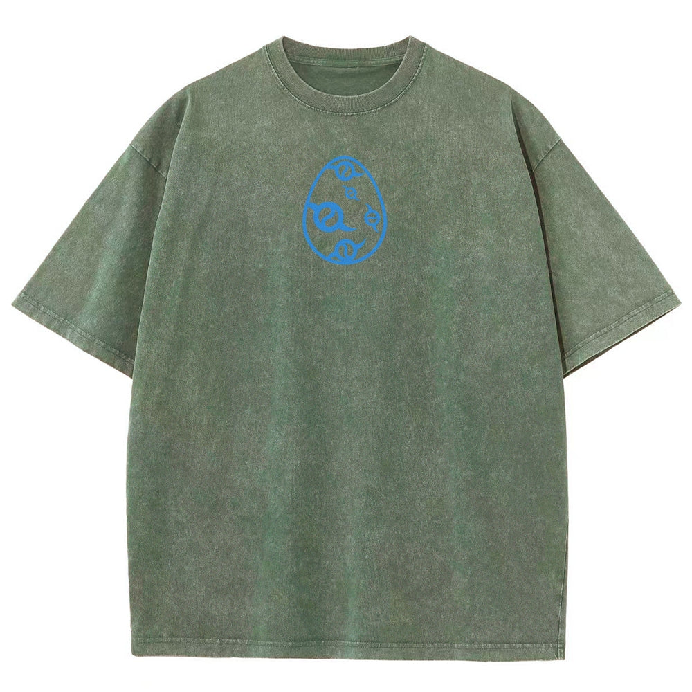 Digimon Unisex Fit Washed T-Shirt 2511008417