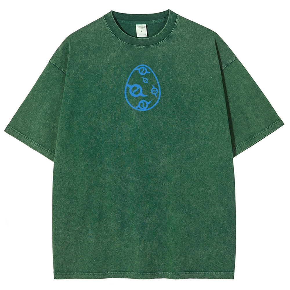 Digimon Unisex Fit Washed T-Shirt 2511008417