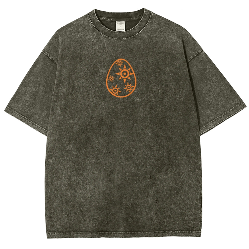 Digimon Unisex Fit Washed T-Shirt 2511008421