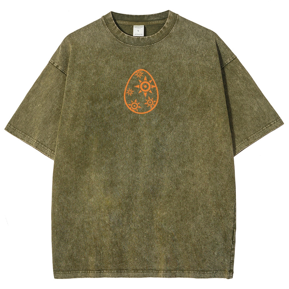 Digimon Unisex Fit Washed T-Shirt 2511008421