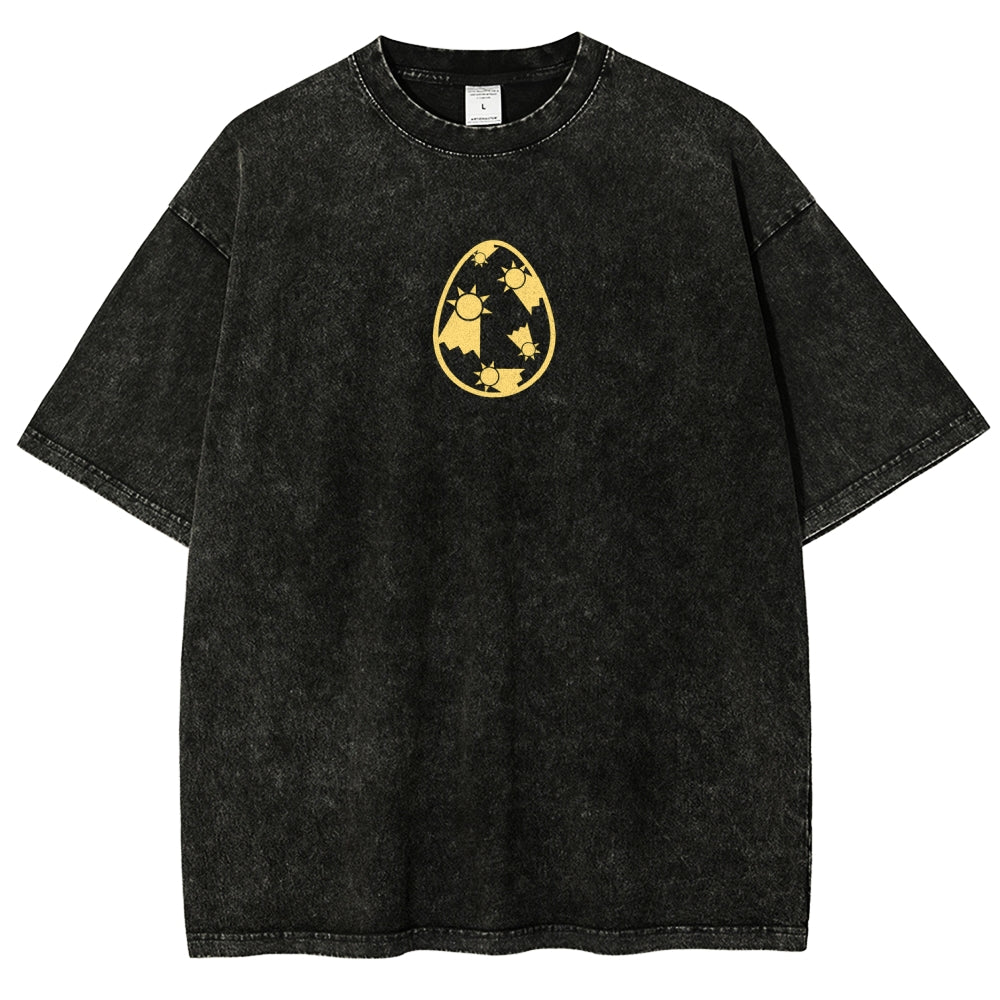 Digimon Unisex Fit Washed T-Shirt 2511008431