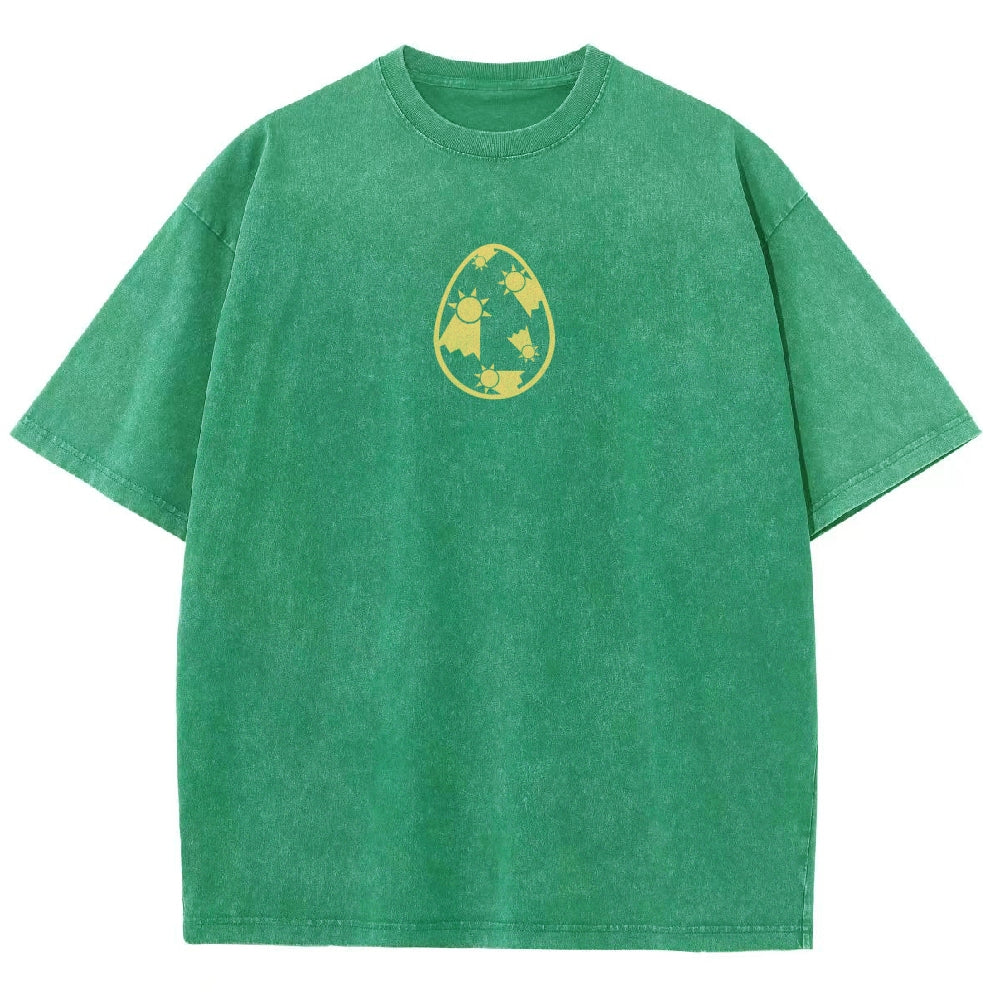 Digimon Unisex Fit Washed T-Shirt 2511008431