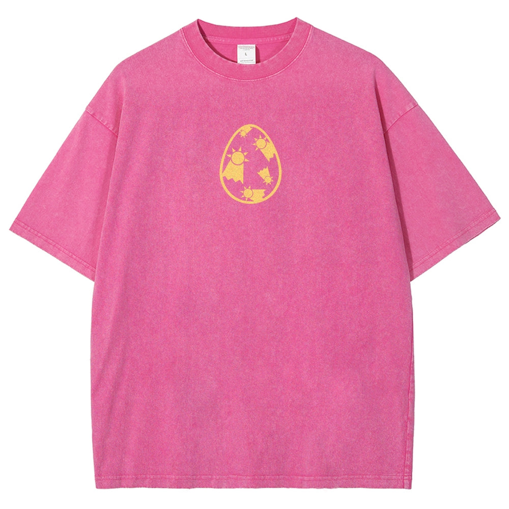 Digimon Unisex Fit Washed T-Shirt 2511008431