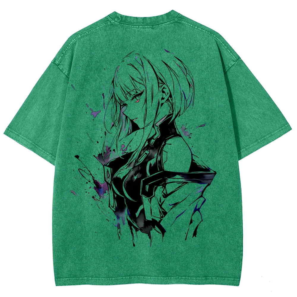Cyberpunk Unisex Fit Washed T-Shirt 2511014900
