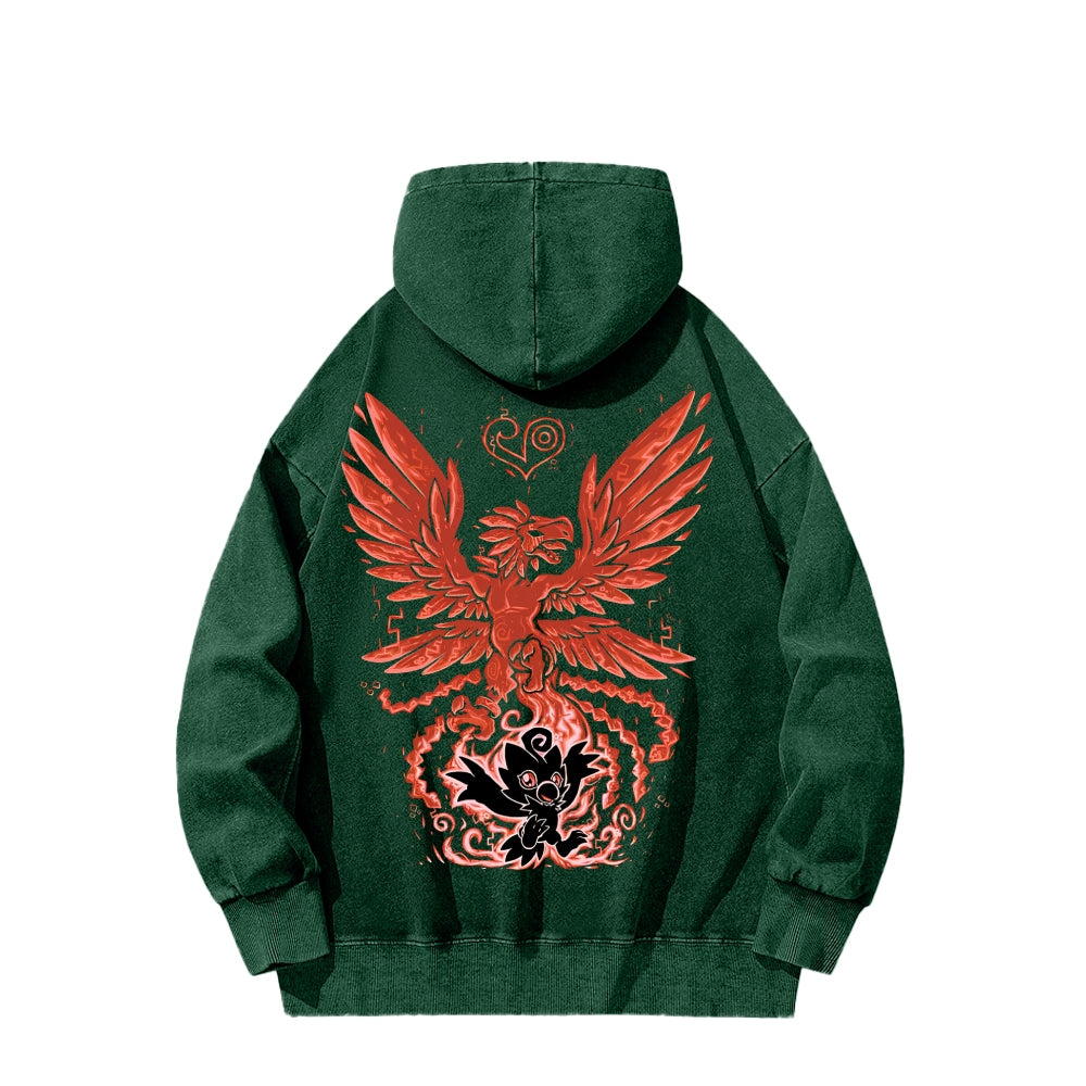 Digimon Unisex washed sweatshirts 2511015041