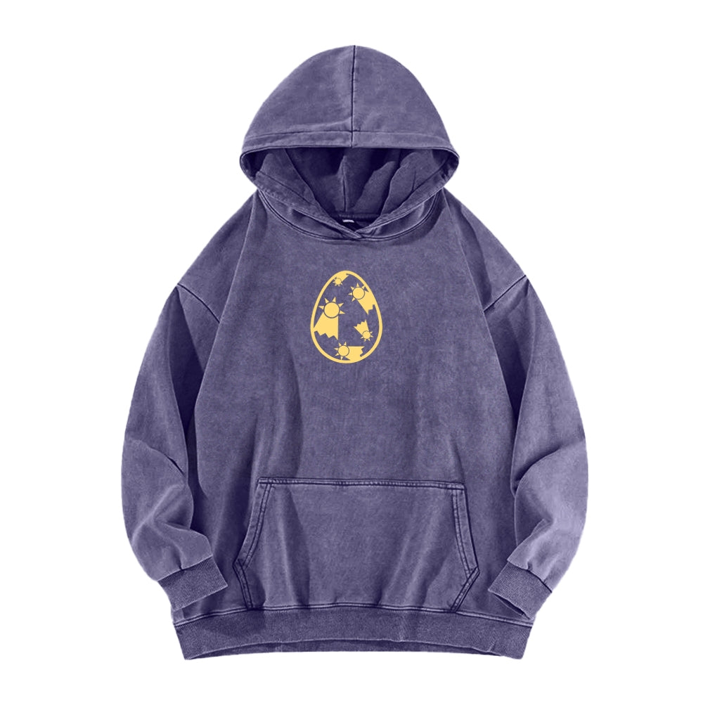 Digimon Unisex washed sweatshirts 2511015049