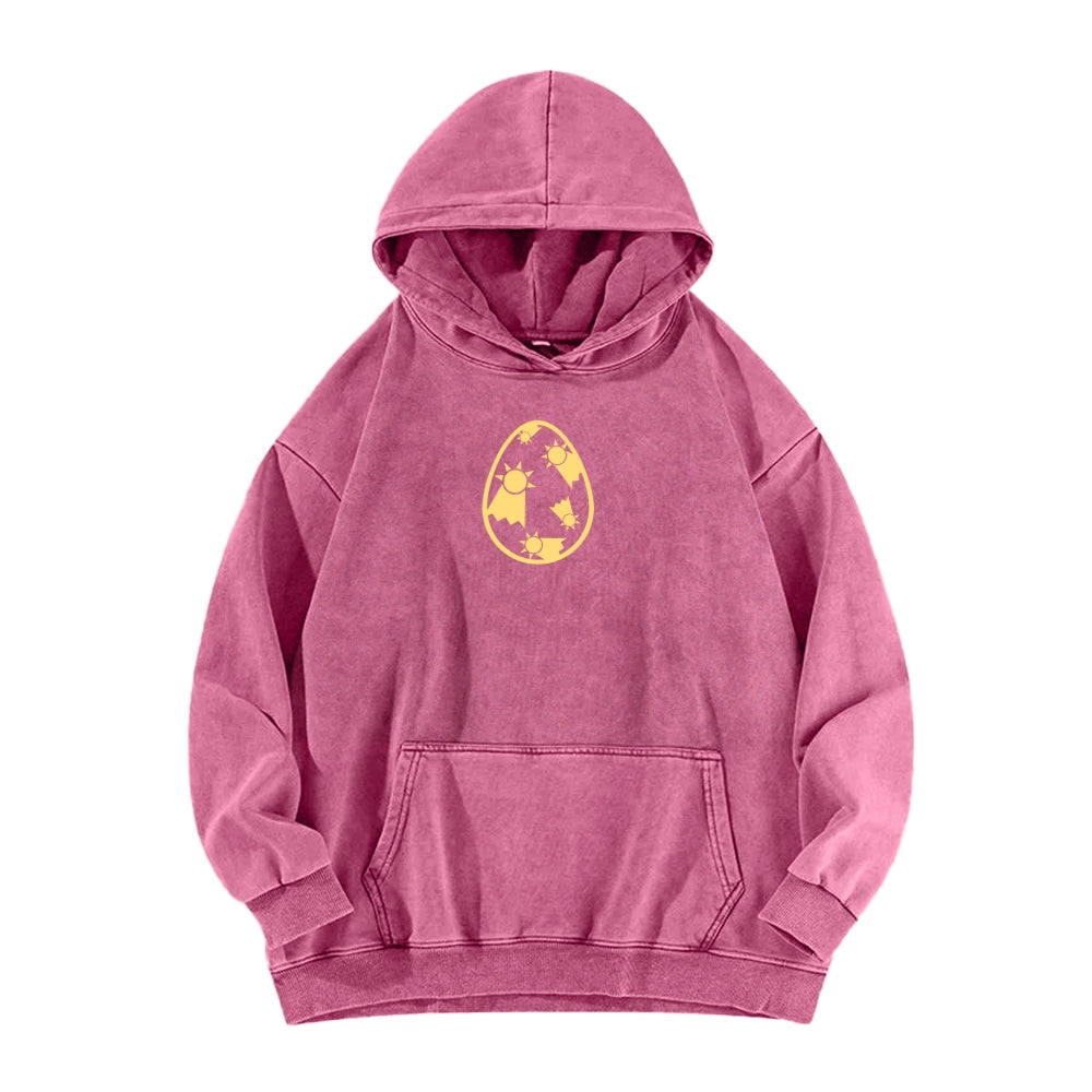Digimon Unisex washed sweatshirts 2511015049