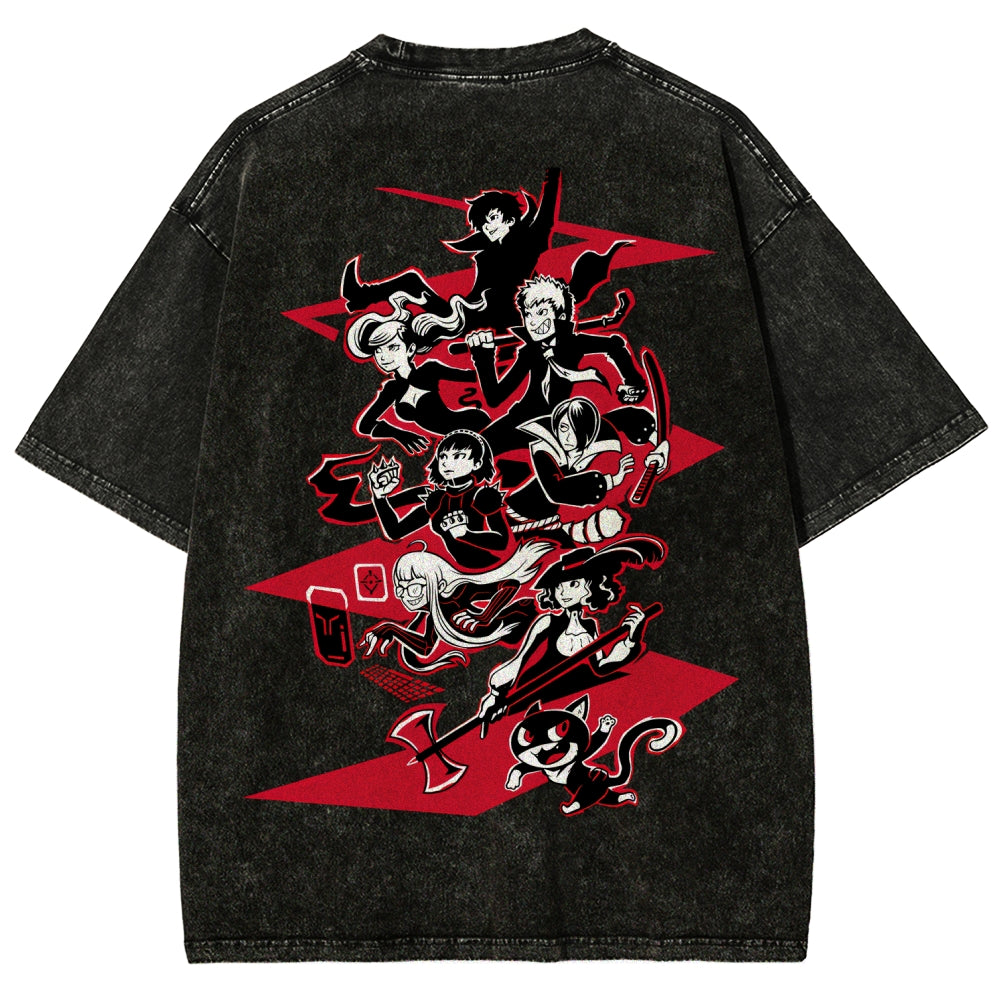 Persona Unisex Fit Washed T-Shirt 2511017404